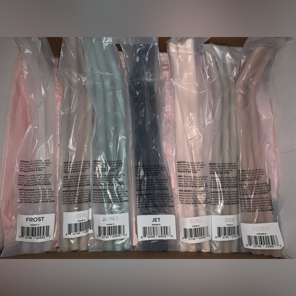 bkr 1L Silicone Straws
